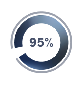 95%