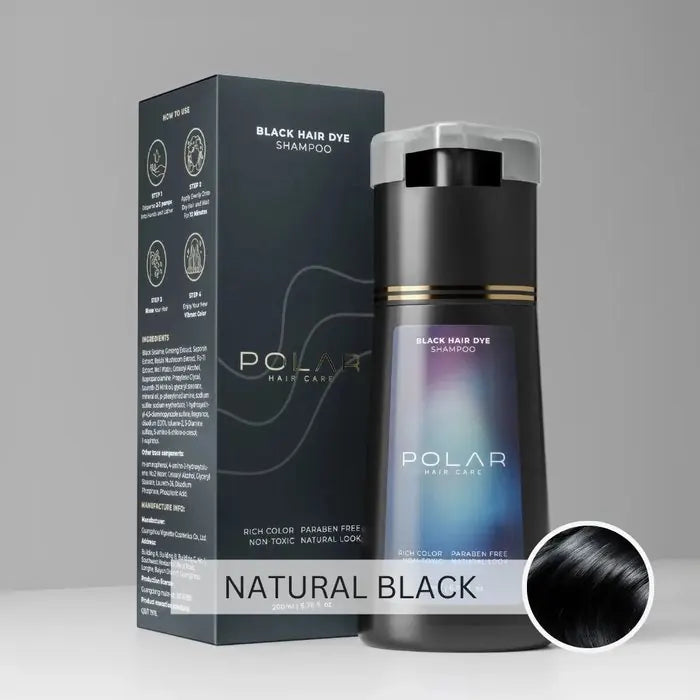 Instant Dye Shampoo, Black